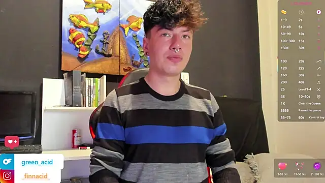 Green acid01 online show from April 2026 10:15:01 PM