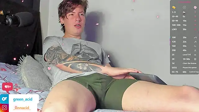 Green acid01 online show from March 2026 07:35:01 PM