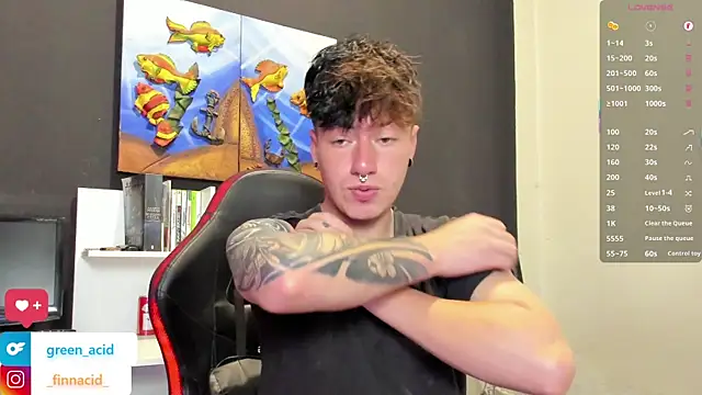 Green acid01 online show from April 2026 05:50:02 PM