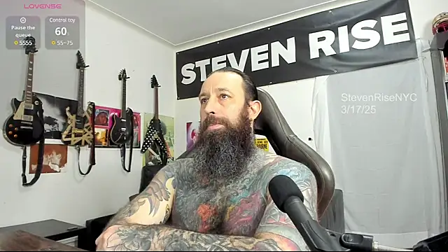 StevenRiseNYC online show from March 2025 10:19:01 PM
