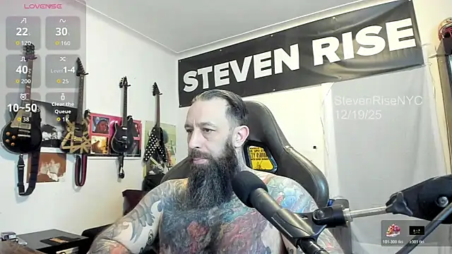 StevenRiseNYC online show from December 2025 01:47:02 PM