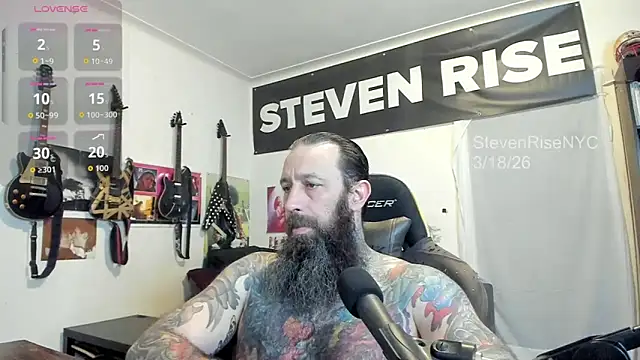 StevenRiseNYC online show from March 2026 12:10:02 AM