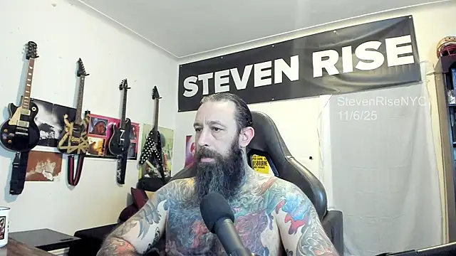 StevenRiseNYC online show from November 2025 01:59:01 PM