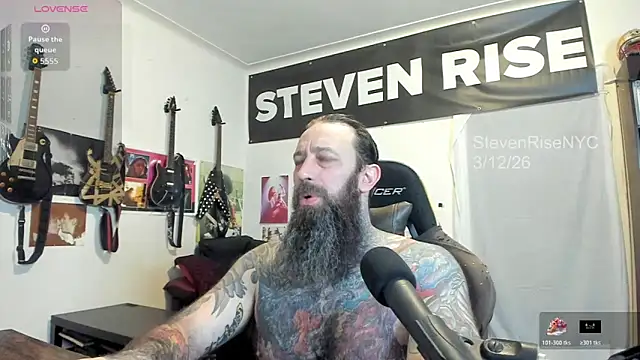 StevenRiseNYC online show from March 2026 01:04:01 PM