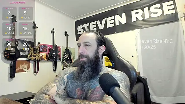 StevenRiseNYC online show from November 2025 01:01:02 PM