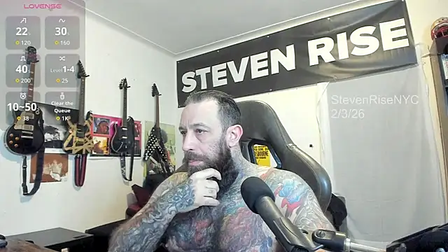 StevenRiseNYC online show from February 2026 01:05:02 PM