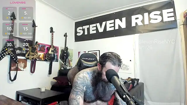 StevenRiseNYC online show from April 2026 09:43:02 AM