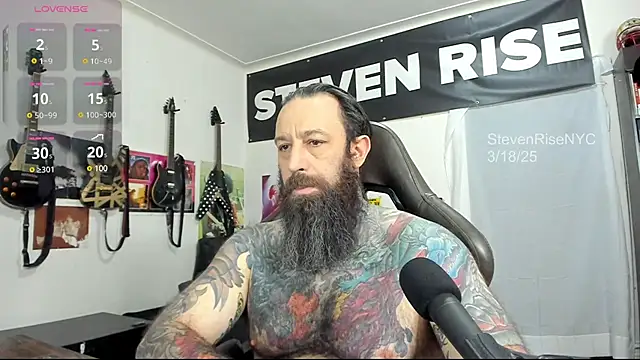 StevenRiseNYC online show from March 2025 11:44:02 AM