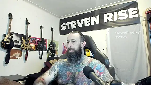 StevenRiseNYC online show from September 2025 10:17:02 PM