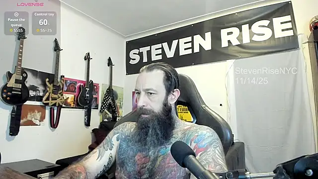 StevenRiseNYC online show from November 2025 01:37:02 PM
