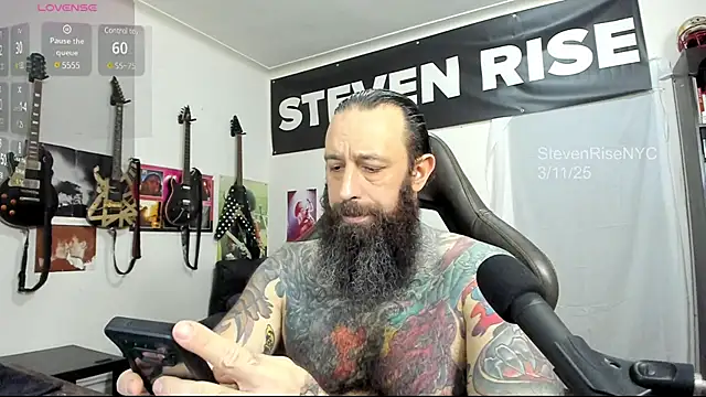 StevenRiseNYC online show from March 2025 02:20:01 AM