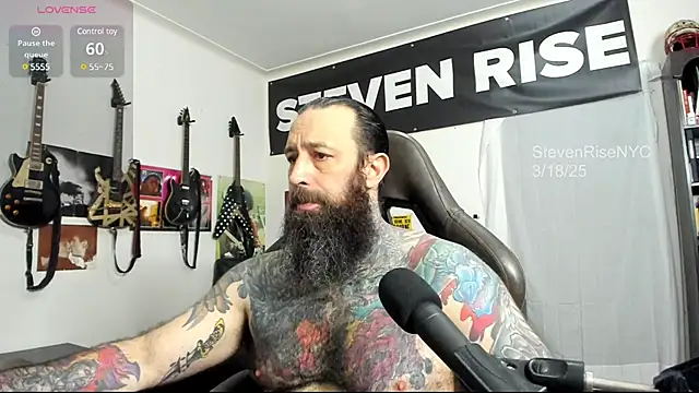 StevenRiseNYC online show from March 2025 10:58:02 PM