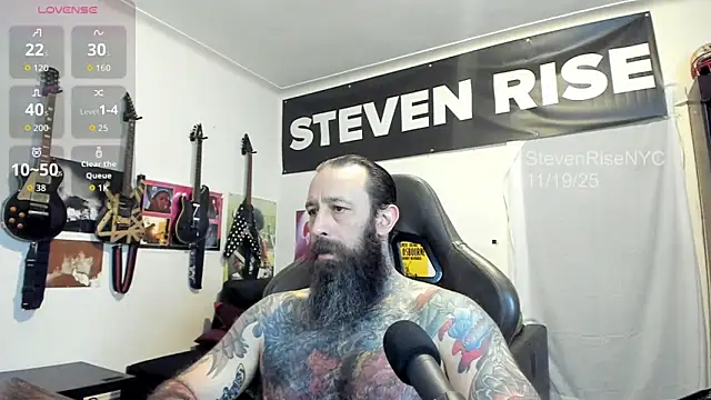 StevenRiseNYC online show from November 2025 01:39:02 AM