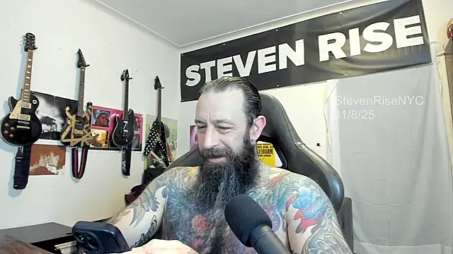 StevenRiseNYC online show from November 2025 12:20:01 PM