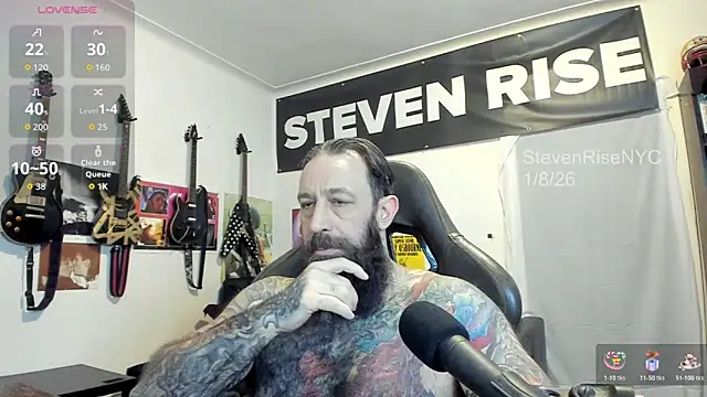 StevenRiseNYC online show from January 2026 12:55:02 PM