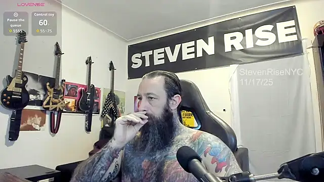StevenRiseNYC online show from November 2025 01:37:01 PM