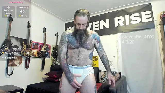 StevenRiseNYC online show from April 2026 12:17:01 PM