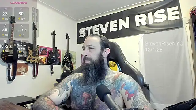 StevenRiseNYC online show from December 2025 01:12:02 PM