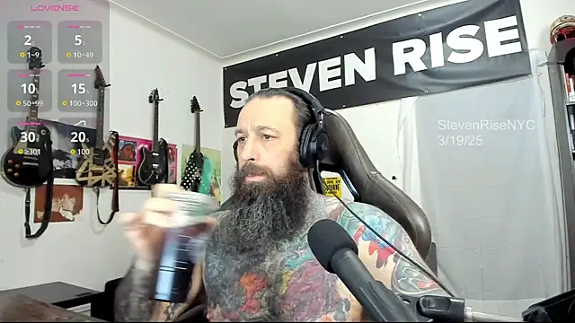 StevenRiseNYC online show from March 2025 11:36:02 PM