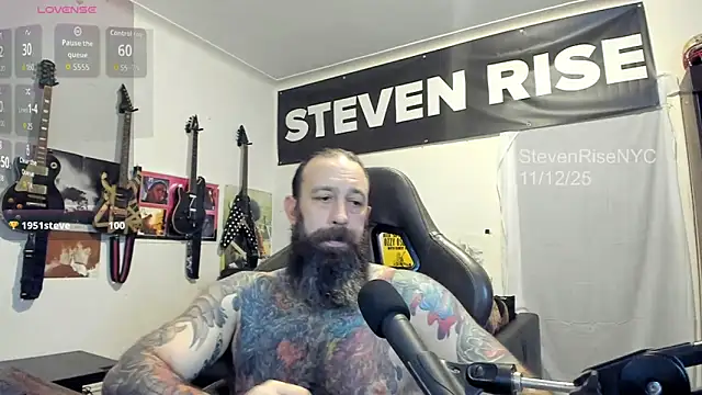 StevenRiseNYC online show from November 2025 02:59:01 AM