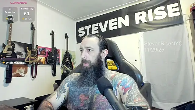 StevenRiseNYC online show from November 2025 12:55:02 AM