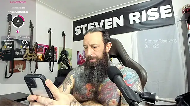 StevenRiseNYC online show from March 2025 01:12:01 PM