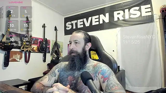 StevenRiseNYC online show from November 2025 02:32:01 PM