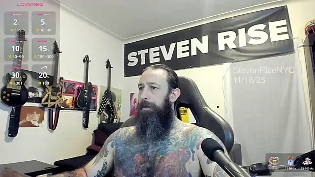StevenRiseNYC online show from November 2025 10:57:02 PM