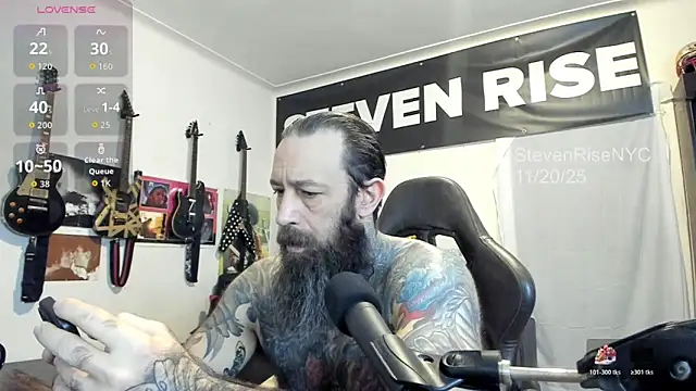 StevenRiseNYC online show from November 2025 01:56:02 PM