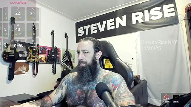 StevenRiseNYC online show from November 2025 12:05:01 PM