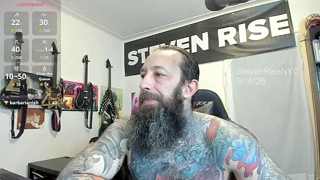 StevenRiseNYC online show from March 2026 12:24:02 AM