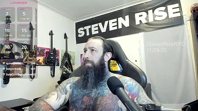 StevenRiseNYC online show from November 2025 11:32:01 AM