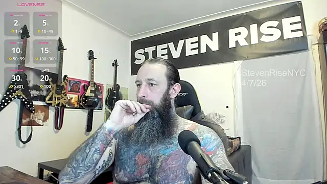 StevenRiseNYC online show from April 2026 12:12:01 AM