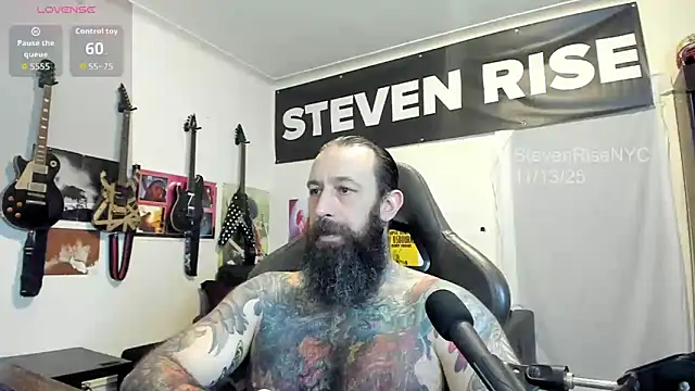 StevenRiseNYC online show from November 2025 01:31:01 AM