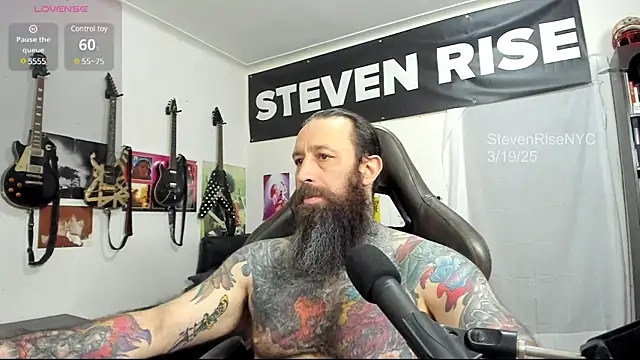 StevenRiseNYC online show from March 2025 02:40:02 AM