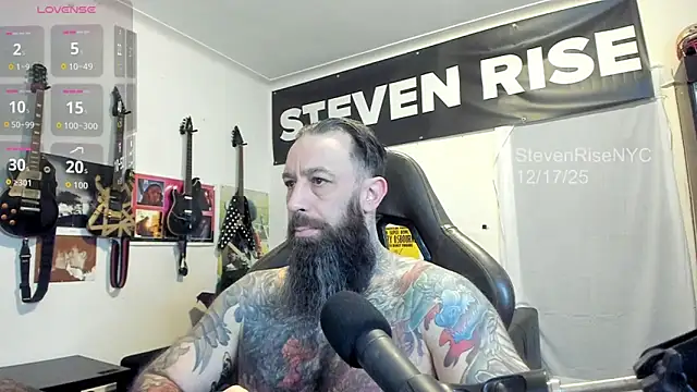 StevenRiseNYC online show from December 2025 01:16:02 PM