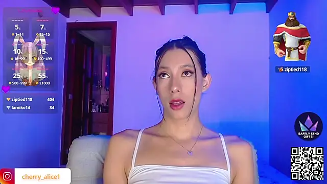 alicee salvatore online show from January 2025 04:49:01 AM